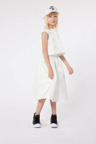 T-shirt sans manches - Blanc - Karl Lagerfeld