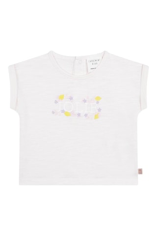 T-shirt en coton biologique Gris clair chiné - Carrément Beau