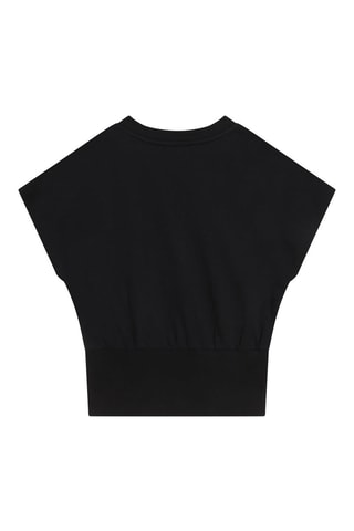 T-shirt en coton biologique - Noir - DKNY