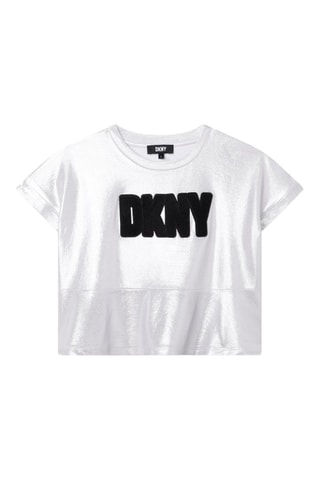 T-shirt - Argenté - DKNY