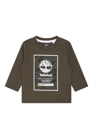 T-shirt - Kaki et blanc - Timberland