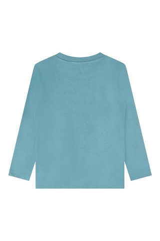 T-shirt en coton biologique - Bleu - Timberland