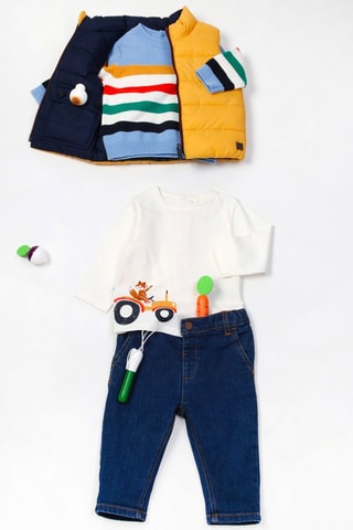 T-shirt en coton biologique - Blanc - Carrément Beau