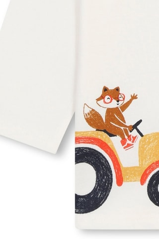 T-shirt en coton biologique - Blanc - Carrément Beau