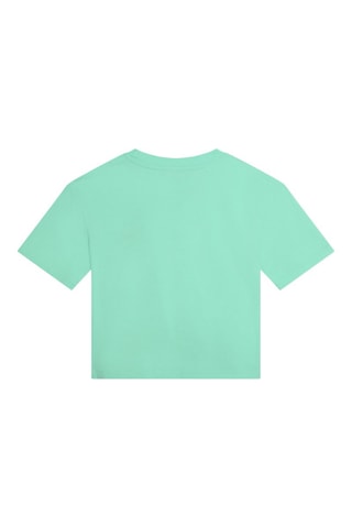 T-shirt en coton biologique - Menthe - DKNY