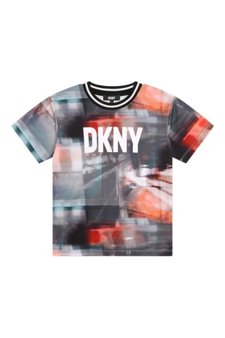T-shirt - Noir et rouge - DKNY