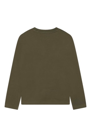 T-shirt en coton biologique - Kaki - DKNY