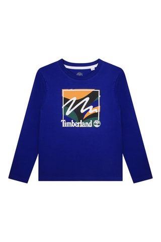 T-shirt en coton biologique - Bleu cobalt - Timberland