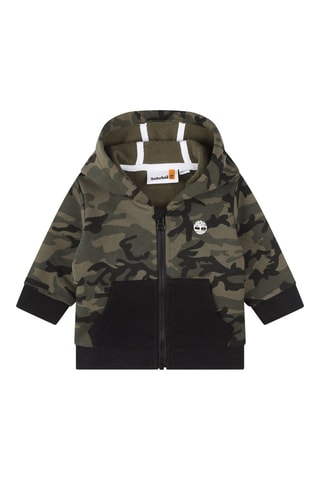 Sweat à capuche - Kaki et noir - Timberland