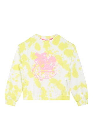 Sweat tie an dye - Blanc et jaune - Billieblush