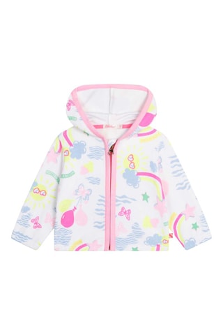 Sweat à capuche - Blanc - Billieblush