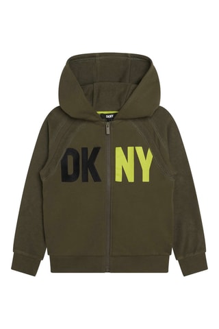 Sweat à capuche - Kaki - DKNY