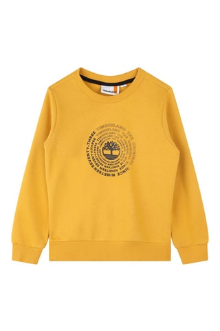 Sweat en coton biologique - Jaune - Timberland