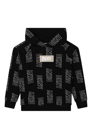 Sweat à capuche - Noir - DKNY