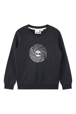 Sweat en coton biologique - Bleu marine - Timberland