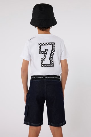 Bermuda en jean - Noir - Karl Lagerfeld