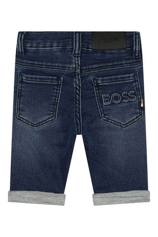 Bermuda en jean - Bleu marine - Boss