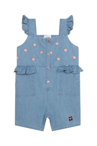 Combinaison en jean Bleu clair - Carrément beau