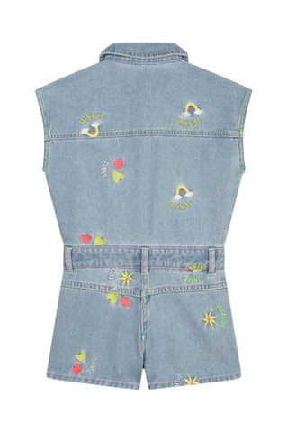 Combinaison en jean - Bleu - Billieblush