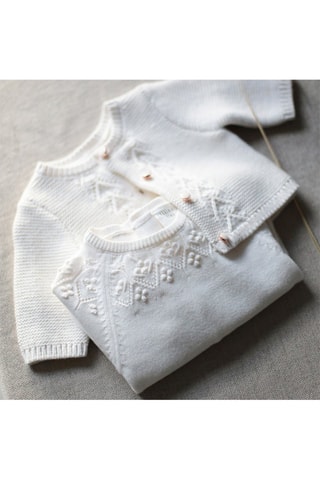 Combinaison en coton biologique - Ecru - Carrément beau