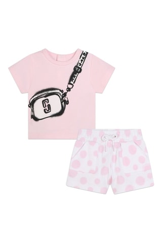 T-shirt et short - Rose - Marc Jacobs