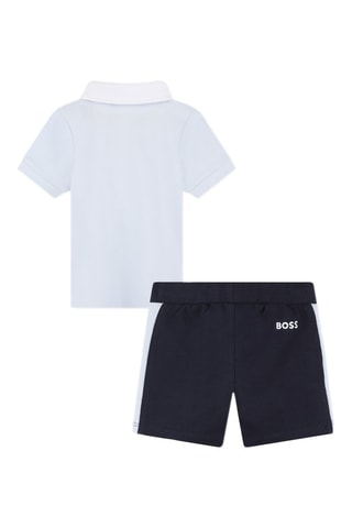 Polo et short - Bleu - Boss
