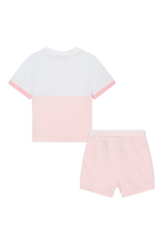 T-shirt et short - Blanc - Boss