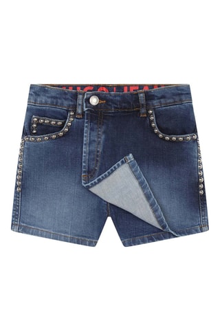 Jupe-short en jean - Bleu marine - Hugo
