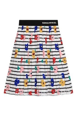 Jupe plissée - Blanc - Sonia Rykiel