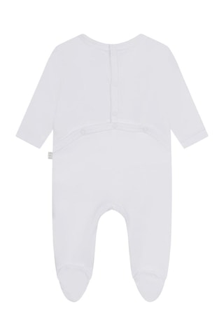 Grenouillère en coton biologique - Blanc - Carrément Beau