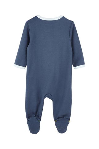 Grenouillère en coton biologique - Bleu marine - Timberland