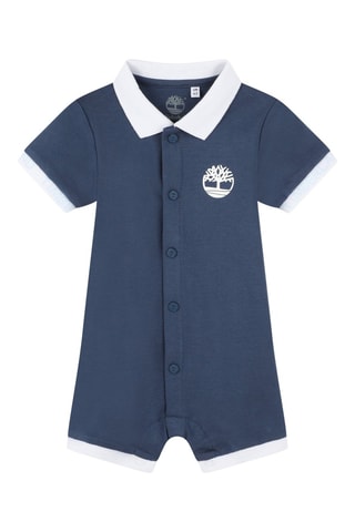 Bob et combinaison en coton biologique - Bleu marne - Timberland