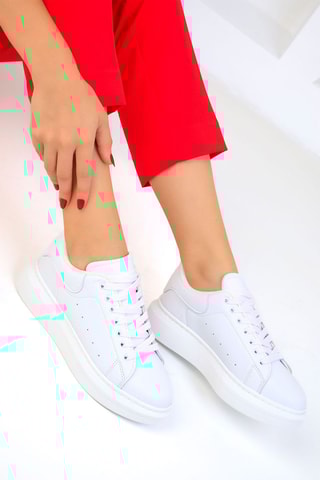 Sneakers platform - Bianco