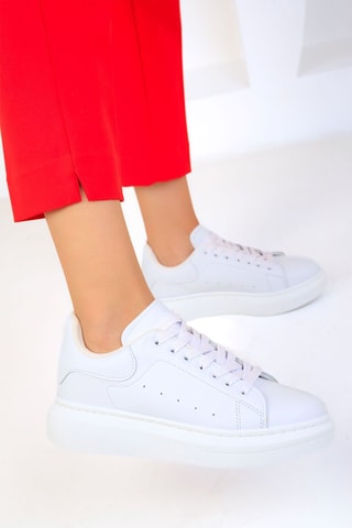 Sneakers platform - Bianco