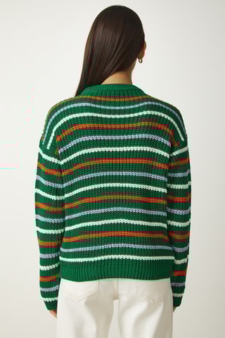 Maglia - Verde e rosso