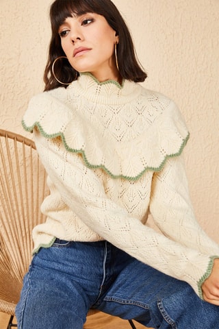 Maglia regular - Ecrù