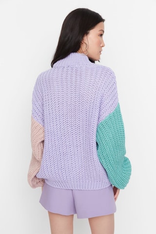 Maglia oversize - Lilla