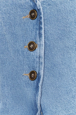 Gilet in jeans - Blu