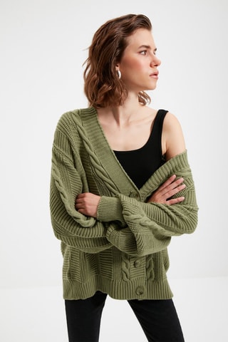 Cardigan - Kaki