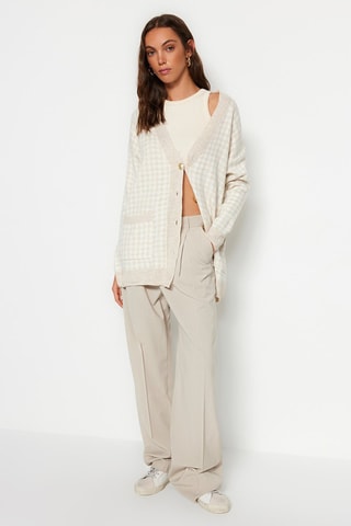 Cardigan - Beige ed ecrù 