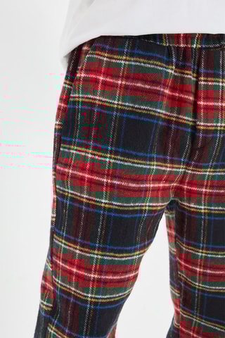 Pantaloni pigiama - Rosso e blu