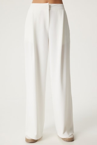 Pantaloni palazzo - Bianco