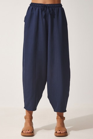 Pantaloni alla turca - Navy
