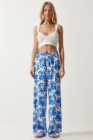 Pantaloni relaxed - Ecrù