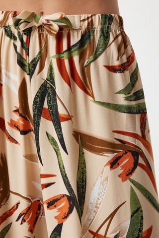 Pantaloni palazzo - Ecrù