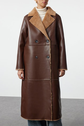 Cappotto double face - Marrone