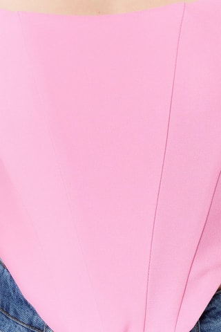 Crop top bustier Rose