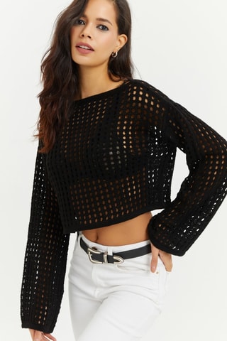 Crop top - Noir