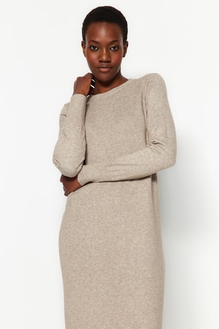 Vestido jersey - Topo