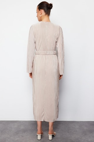 Vestido largo - Beige